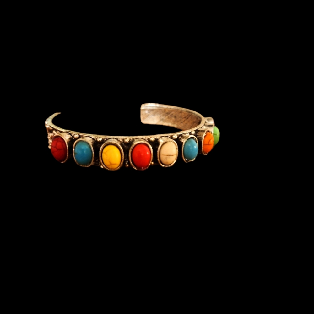 CUFF MULTI COLOR BRACELET